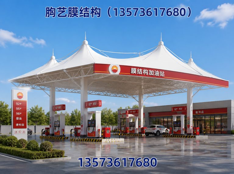 诸城市张拉膜景观展示图